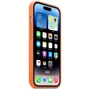 Чехол для iPhone Apple Leather Case with MagSafe Orange (MPPL3) for iPhone 14 Pro фото 5