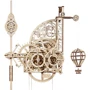 Механическая модель UGEARS Аэро Часы. Настенные часы с маятником (70154)
