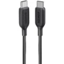Кабель ANKER Cable USB-C to USB-C 2.0 Powerline III 60W 90cm Black (A8852H11)