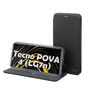 Чохол для телефона BeCover Book Exclusive Black for Tecno POVA 4 (LG7n) (709045): Плівка в комплекті немає