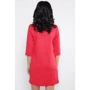 Платье FashionUp PL-1648B 42 красное повседневное короткое мини: Состав Полиэстер, Хлопок