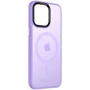 Чехол для iPhone Mobile Case TPU+PC Metal Buttons with MagSafe Colorful Lilac for iPhone 14
