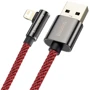 Кабель Baseus USB Cable to Lightning Legend Elbow 2.4A 1m Red (CACS000009): Длина 1 м