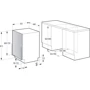 Встраиваемая посудомоечная машина Gorenje GV52011: Вместимость (комплектов) 9