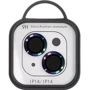 Захисне скло для iPhone Epik Metal Classic Lilac/Rainbow для Camera iPhone 15 / 15 Plus: Тип захисту екрана на камеру