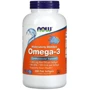 Now Foods Omega-3 180 EPA/120 DHA Омега-3 200 гелевых капсул