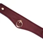 Ошейник с поводком Liebe Seele Wine Red Curved Collar