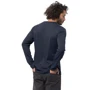 Лонгслів Jack Wolfskin Essential Longsleeve Men 1806041-1010 XXL темно-синій: Склад Полиэстер, Хлопок органический