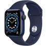 Apple Watch Series 6 GPS + Cellular 44mm Blue Aluminum Case Deep Navy Sport (M07J3) Approved