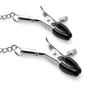 Зажимы для сосков с кляпом Bedroom Fantasies Nipple Clamps & Silicone Gag Ring