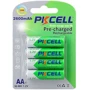 PkCell AA R6 NiMH 2600mAh 4шт/уп (PC/AA2600-4BA)