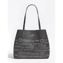 Женская сумка тоут Guess Vikky Large Tote черная (HWPF6995240-BLA)