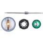 Комплект форсунки 1.3мм для краскопультов HVLP II PT-0100, РТ-0105, РТ-0105D Intertool PT-2113