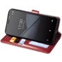 Чохол для телефона Mobile Case Getman Gallant Red for TECNO POP 3: Матеріал Искусcтвенная шкіра