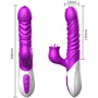 Вибратор с ротацией, толчками и подогревом BOSS Foxshow Vibrator Purple