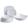 Столовый сервиз Сервиз Luminarc Lotusia White H1792 (x19пр): Количество персон 6