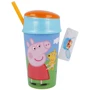 Пляшка для води та їжі дитяча Stor Peppa Pig Snack Tumbler 400 ml (Stor-13901)