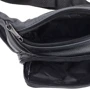 Чоловіча поясна сумка Borsa Leather чорна (1t166m-black): Тип ручки Поясний ремінь, Без ручки