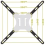Кронштейн для ТВ Адаптер Brateck LCD-201F