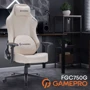 Кресло игровое GamePro FGC750G Fabric Beige фото 11