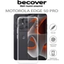 Чохол для телефона BeCover TPU Case Transparancy для Motorola Edge 50 Pro (711757): Колір прозрачный
