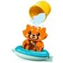 Конструктор LEGO DUPLO Веселое купание: Плавающая красная панда (10964): Количество деталей, шт. 5