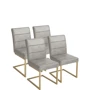 Комплект стільців GT KY8776 Gray Bronzing 4 шт.