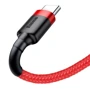 Кабель Baseus USB Cable to USB-C Cafule 2A 3m Red (CATKLF-U09) фото 4