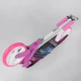Самокат двоколісний Best Scooter з PU колесами і гумовими грипсами Pink (87724): Матеріал коліс поліуретан
