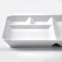 Тарелка с отделениями IKEA 365+ белый 31х19 см (804.299.03): Крышка нет
