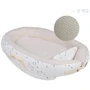 Кокон для сна с ограничителем Voksi Baby Nest Premium White Flying белый с узором (11008156-White-Flying)