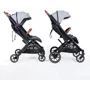 Прогулочная коляска для двойни X-Lander X-Double Grey (5907651638185): Пол ребенка Для девочек, Для мальчиков, Унисекс