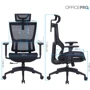Офісне крісло Officepro Elegant OC660-B-B-B фото 7