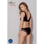 Трусики с прозрачной вставкой Passion PS002 PANTIES black, size L