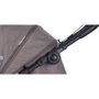 Прогулянкова коляска X-lander X-Run Carbon Black (5907651636464): Матеріал коліс резина (надувные)