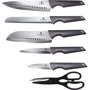 Набор кухонных ножей Berlinger Haus Metallic Line Carbon Pro Edition 7 предметов (BH 2792): Метериал лезвия Нержавеющая сталь