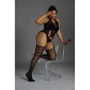 Бодистокинг Moonlight Lingerie Model 02 Plus Black