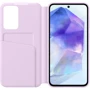 Чехол для телефонов Samsung Smart View Wallet Case Violet (EF-ZA556CVEGWW) for Samsung A556 Galaxy A55: Материал поликарбонат и полиуретан