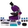 Мікроскоп Bresser Junior 40x-640x Purple з набором для дослідів та адаптером для смартфона (8851300GSF000): Особливості С набором, С подсветкой