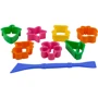 Пластилин Kite Hot Wheels HW19-080 в пластиковом боксе, 7 цветов + 8 инструментов: Тип Детский