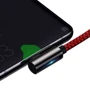 Кабель Baseus Cable USB-C to USB-C Legend Elbow 100W 1m Red (CACS000609) фото 3