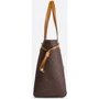 Сумка жіноча Michael Kors VOYAGER MD MF TZ TOTE темно-коричнева (30F8GV6T2B200): Матеріал Штучна шкіра