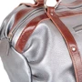 Жіноча сумка бочонок Laskara сріблястий (LK-DM234-silver-brown): Тип ручки Довга ручка, З двома ручками
