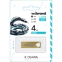 USB-флешка Wibrand 4GB Taipan USB 2.0 Gold (WI2.0/TA4U2): Стандарт USB USB 2.0