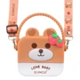 Сумка PRC Bear Strawberry 12.5x14x4 brown