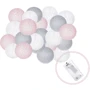 Гирлянда на батарейках Springos Cotton Balls 4 м 20 LED CL0048 Warm White фото 5