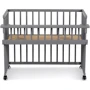 Приставная кроватка Klups PICCOLINO 90х40 см серая