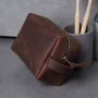 Косметичка INCARNE New Limit Никель Коричневый L 24x16x11 см фото 4