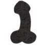 Губка для ванной Sponge Willy Black, 19 см