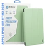Аксессуар для iPad BeCover Tri Fold Soft TPU with Pencil mount Green for iPad Air (2020-2025) (711402): Материал полиуретан